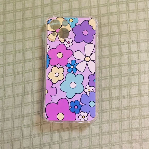 iPhone 13 Y2K flower aesthetic retro case - Picture 1 of 3